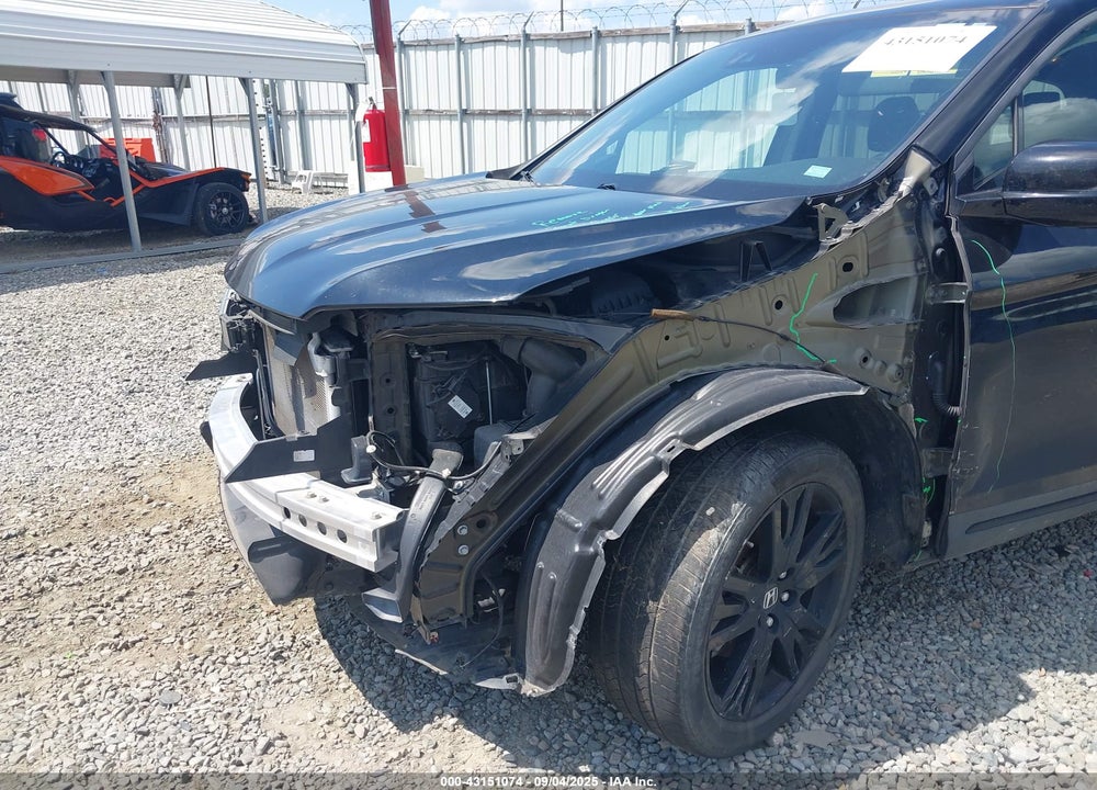 2020 HONDA PILOT AWD BLACK EDITION VIN: 5FNYF6H78LB006088