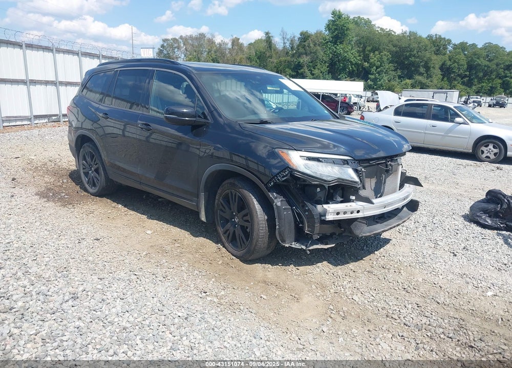2020 HONDA PILOT AWD BLACK EDITION VIN: 5FNYF6H78LB006088