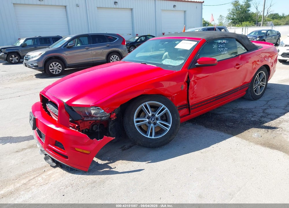 2013 FORD MUSTANG V6 PREMIUM VIN: 1ZVBP8EM6D5227133