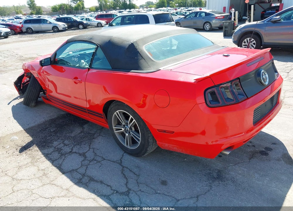 2013 FORD MUSTANG V6 PREMIUM VIN: 1ZVBP8EM6D5227133