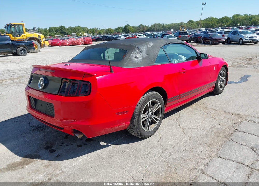 2013 FORD MUSTANG V6 PREMIUM VIN: 1ZVBP8EM6D5227133