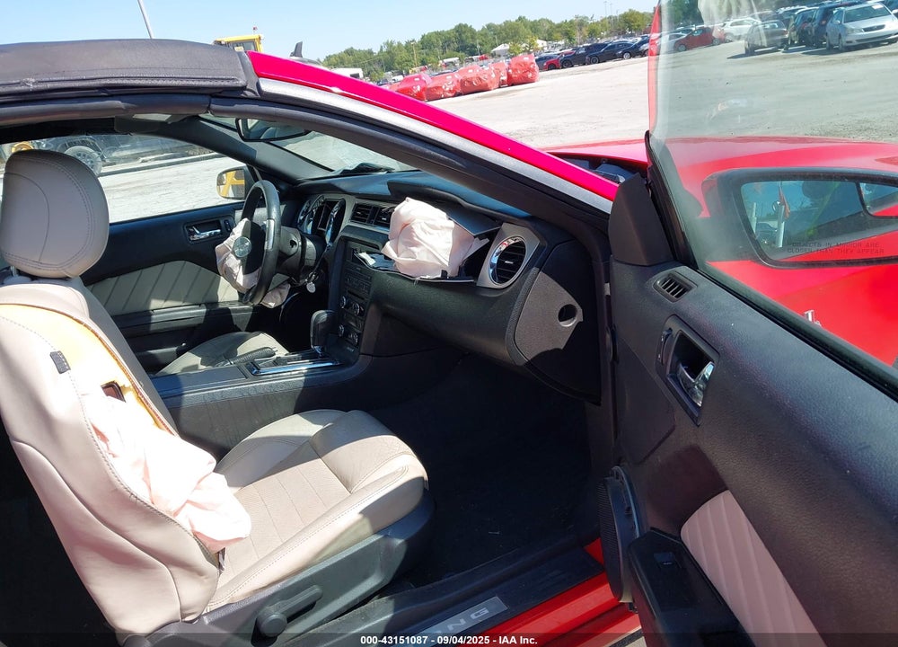 2013 FORD MUSTANG V6 PREMIUM VIN: 1ZVBP8EM6D5227133