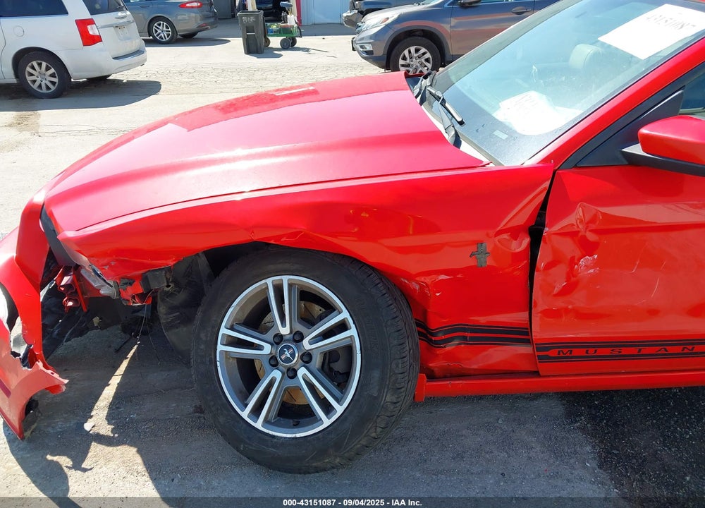 2013 FORD MUSTANG V6 PREMIUM VIN: 1ZVBP8EM6D5227133