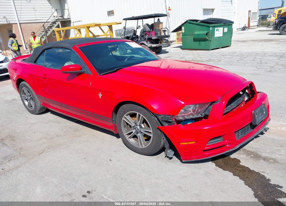 2013 FORD MUSTANG V6 PREMIUM VIN: 1ZVBP8EM6D5227133