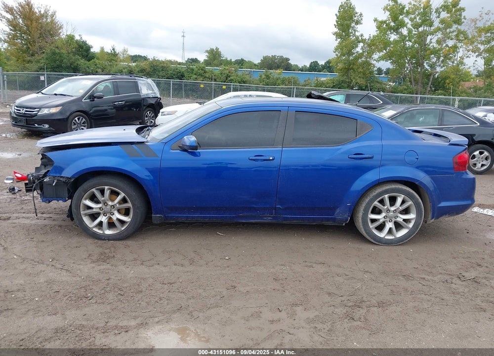 2013 DODGE AVENGER VIN: 1C3CDZBG5DN632439