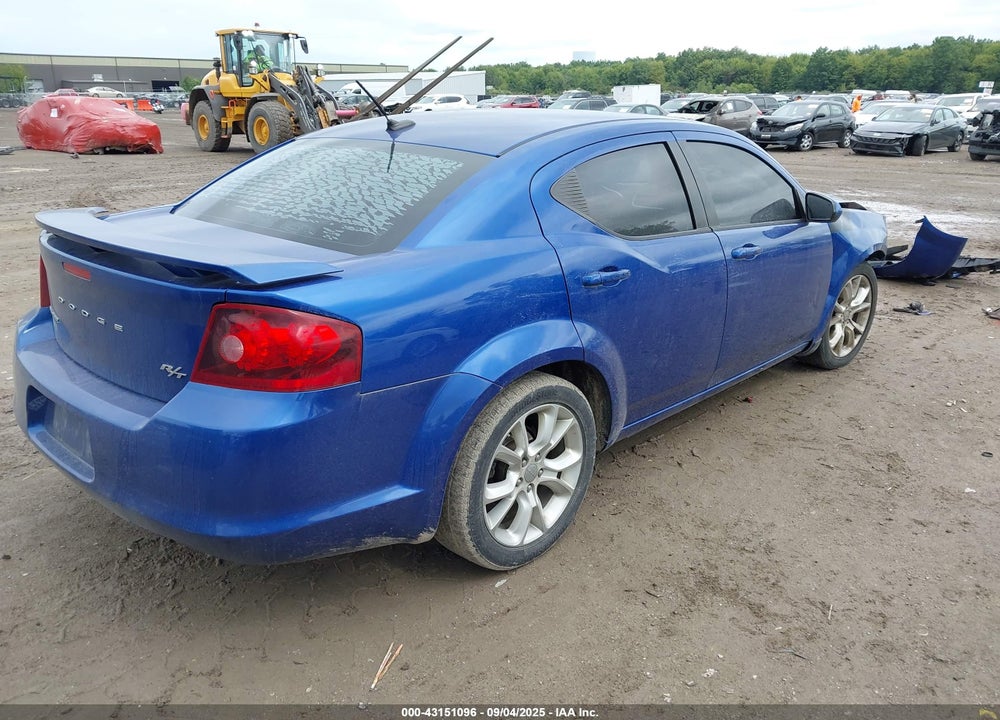 2013 DODGE AVENGER VIN: 1C3CDZBG5DN632439