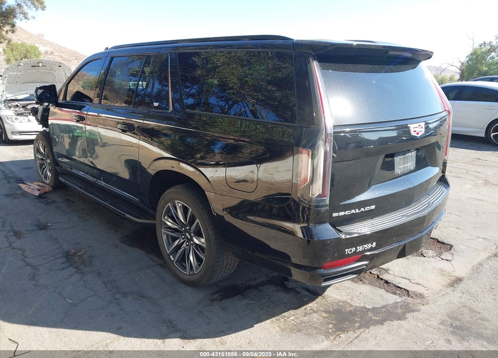 2022 CADILLAC ESCALADE ESV 4WD SPORT VIN: 1GYS4NKL8NR214295