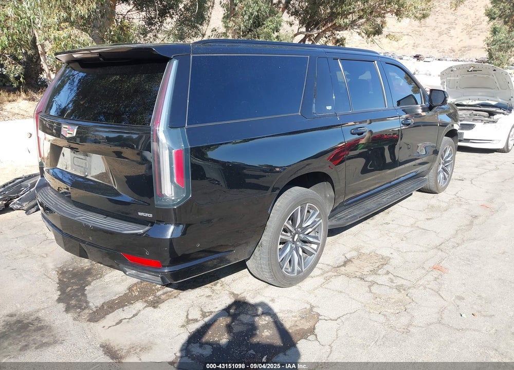 2022 CADILLAC ESCALADE ESV 4WD SPORT VIN: 1GYS4NKL8NR214295
