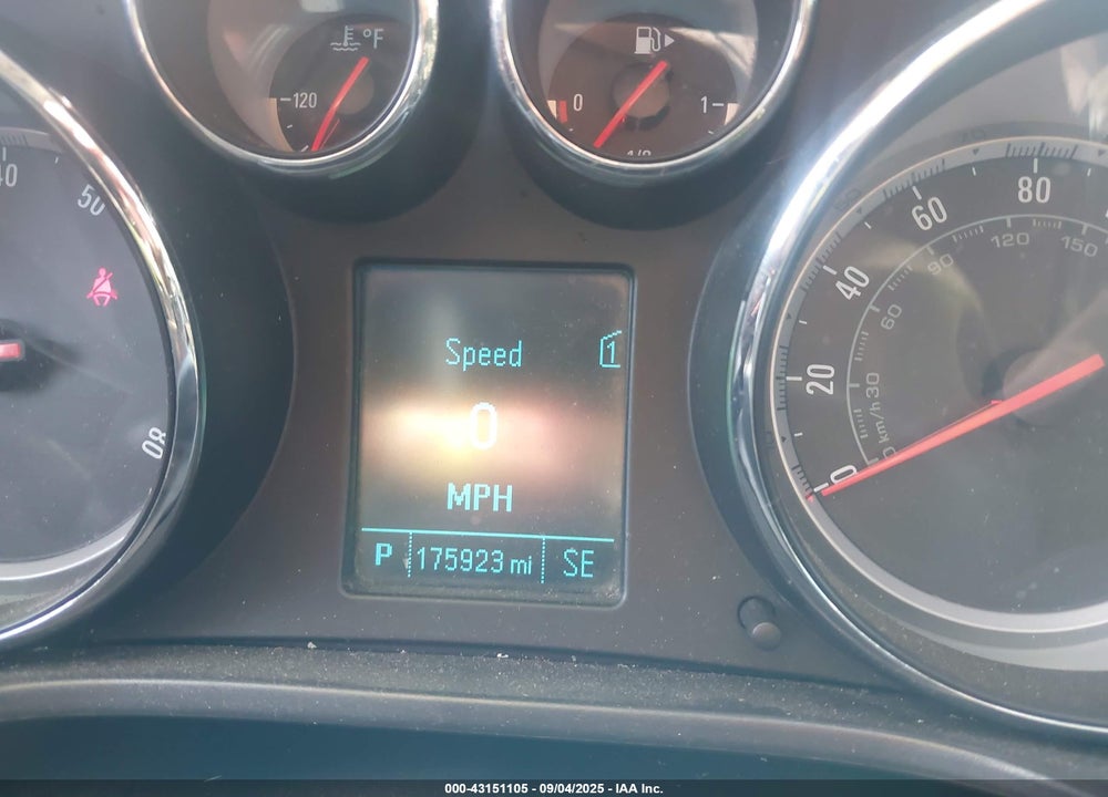 2012 BUICK REGAL VIN: 2G4GV5GV3C9209740
