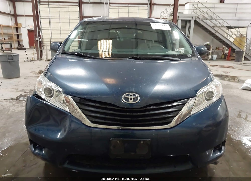 2011 TOYOTA SIENNA LE V6 VIN: 5TDKK3DC5BS019684