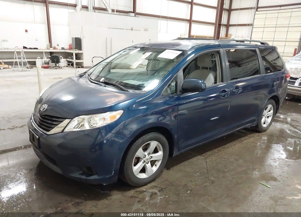 2011 TOYOTA SIENNA LE V6 VIN: 5TDKK3DC5BS019684