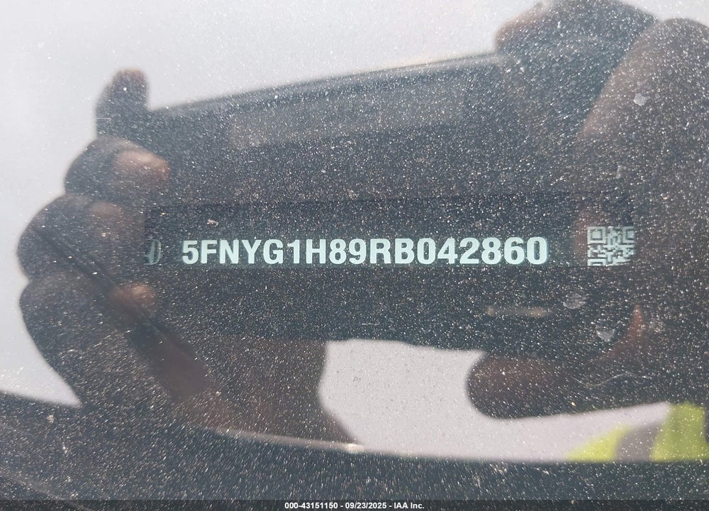 2024 HONDA PILOT VIN: 5FNYG1H89RB042860