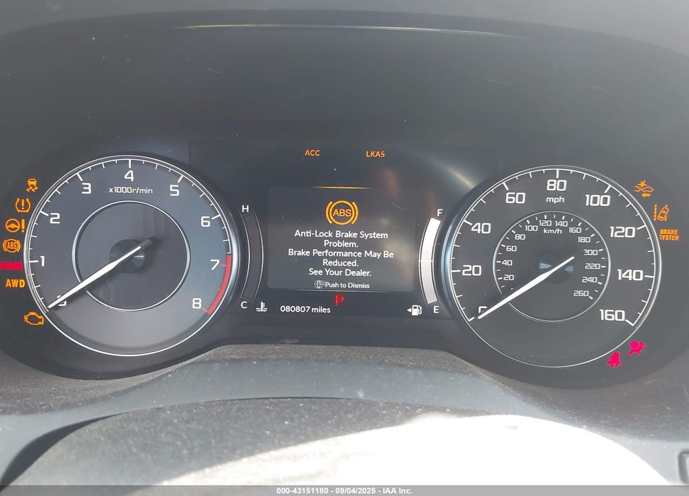 2021 ACURA RDX VIN: 5J8TC2H5XML002246
