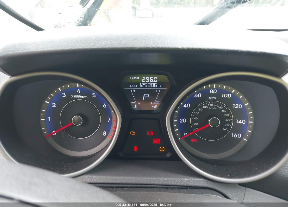 2013 HYUNDAI ELANTRA LIMITED VIN: KMHDH4AE9DU582041