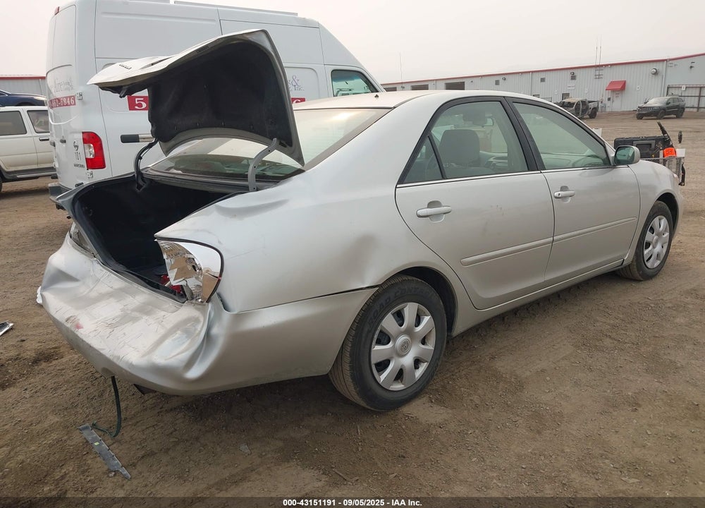 2004 TOYOTA CAMRY LE VIN: 4T1BE32K64U920526