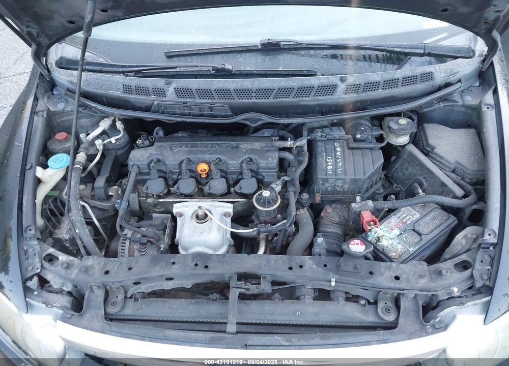 2008 HONDA CIVIC LX VIN: 1HGFA165X8L003936