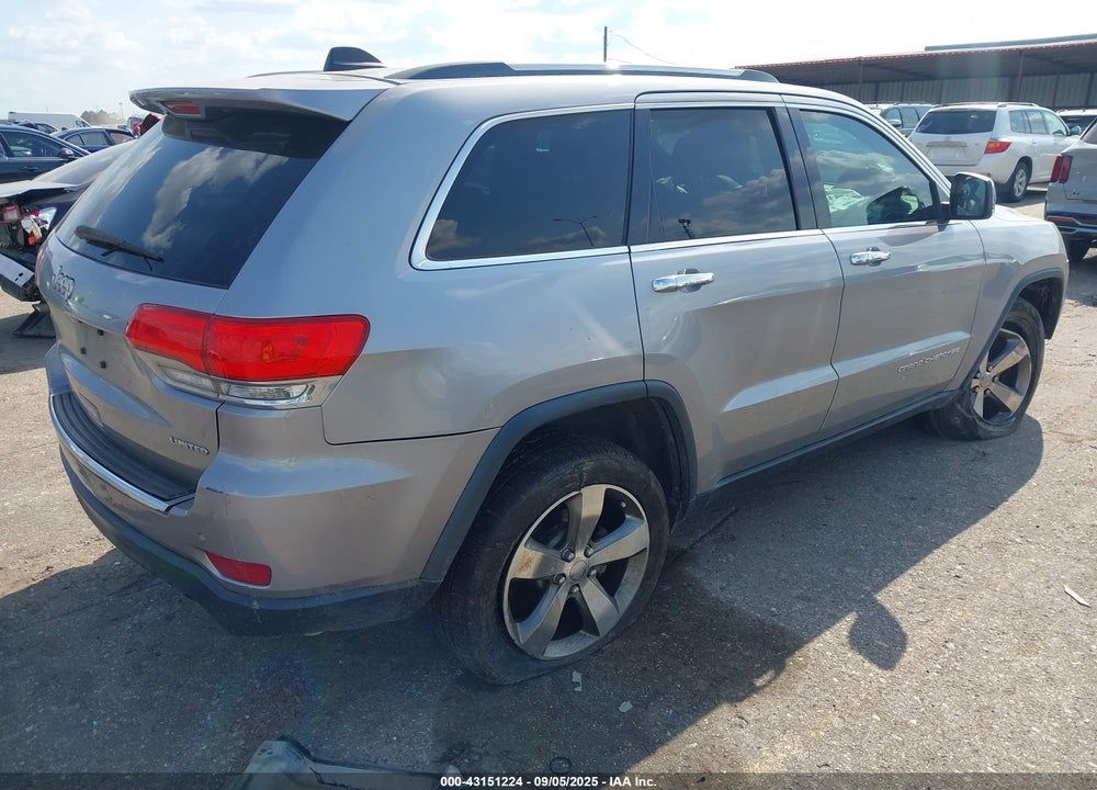 2015 JEEP GRAND CHEROKEE VIN: 1C4RJFBG5FC814850