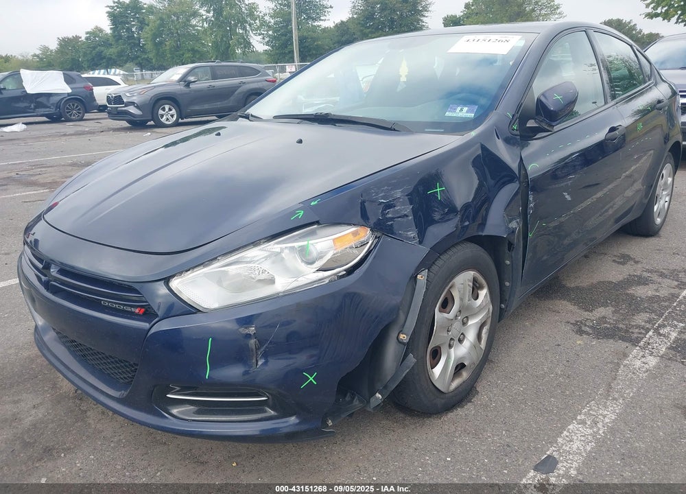 2013 DODGE DART SE VIN: 1C3CDFAA9DD105148