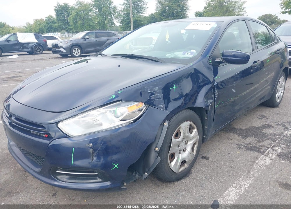 2013 DODGE DART SE VIN: 1C3CDFAA9DD105148