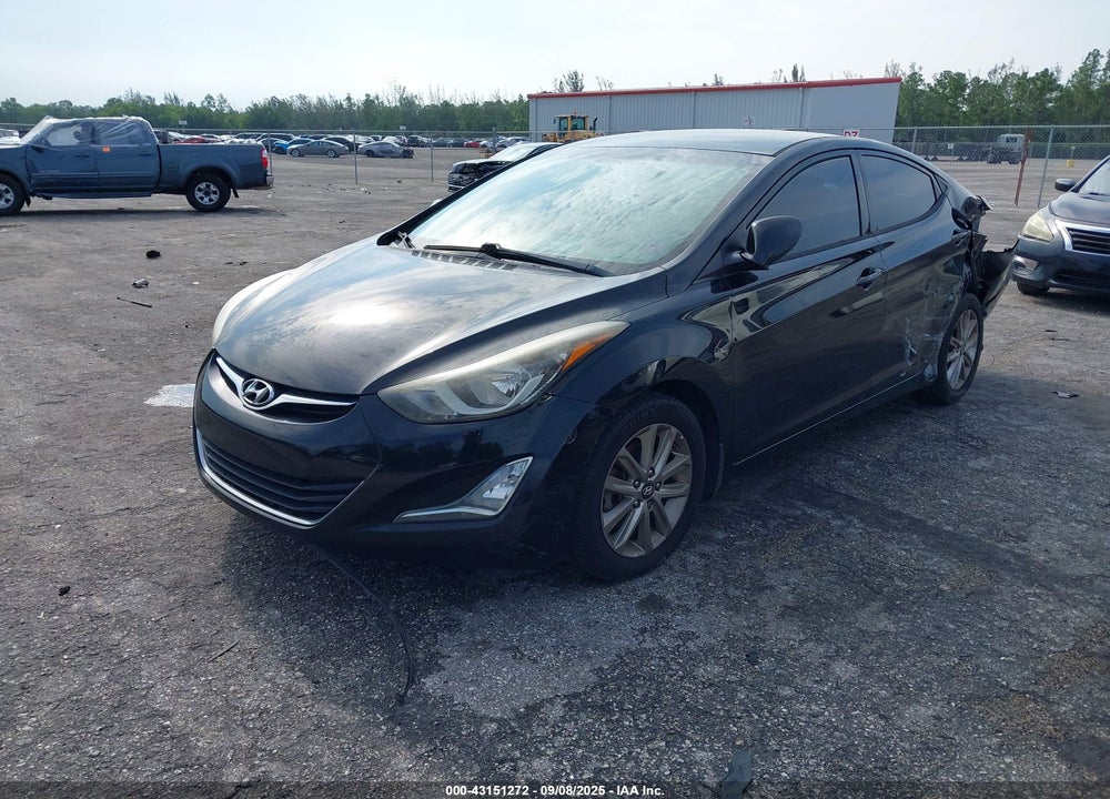 2015 HYUNDAI ELANTRA VIN: 5NPDH4AE9FH620501