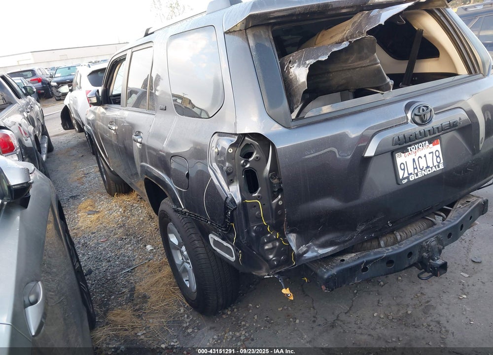 2023 TOYOTA 4RUNNER VIN: JTEEU5JR4P5303411