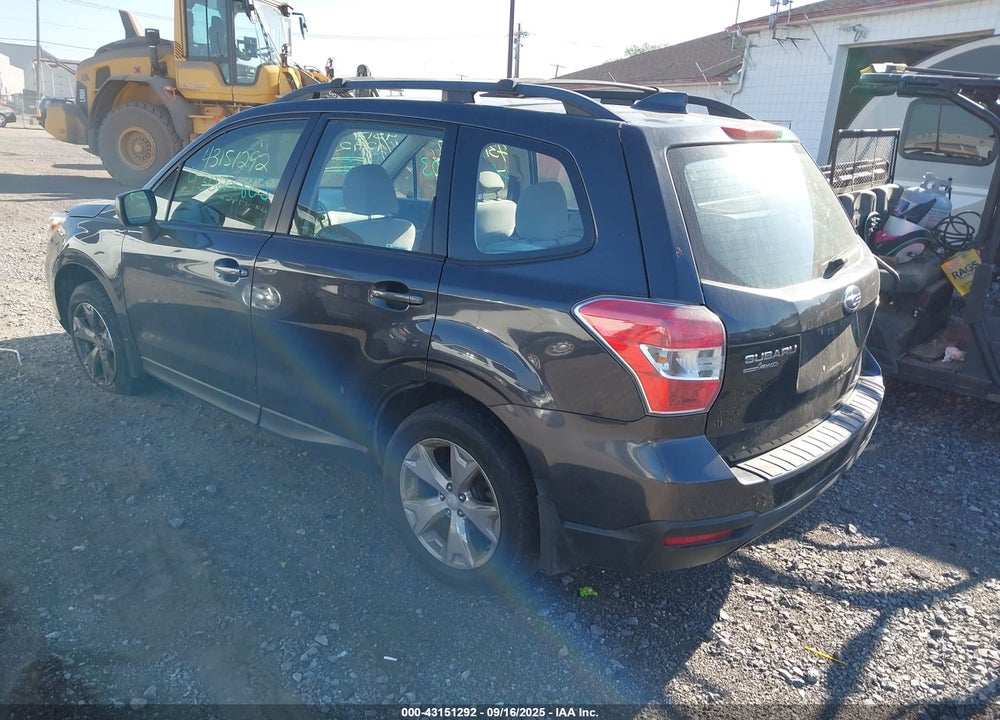 2016 SUBARU FORESTER VIN: JF2SJABC5GH529816