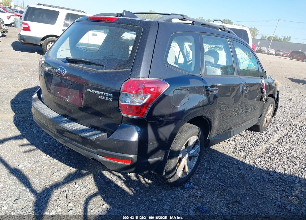 2016 SUBARU FORESTER VIN: JF2SJABC5GH529816