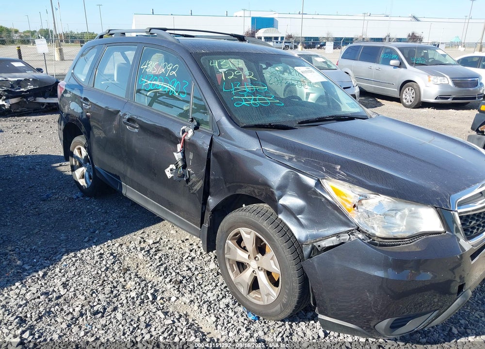 2016 SUBARU FORESTER VIN: JF2SJABC5GH529816