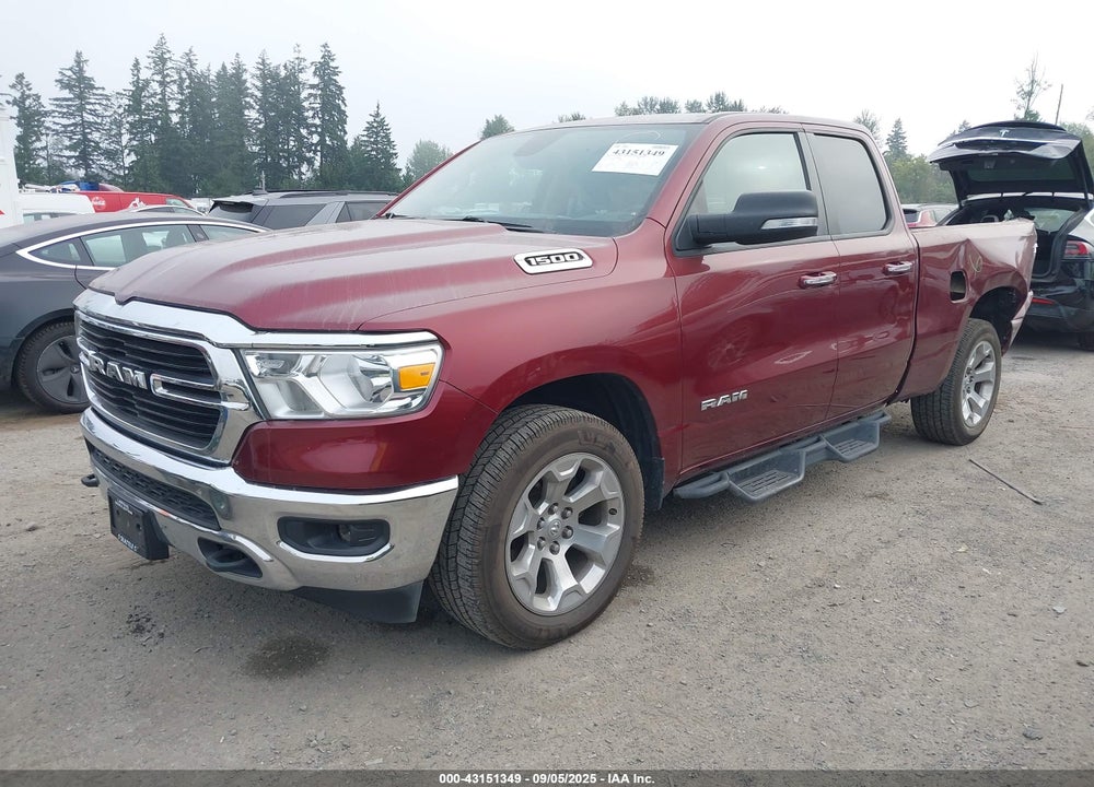 2019 RAM 1500 VIN: 1C6RRFBG0KN646663