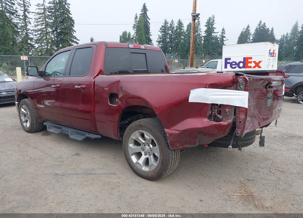 2019 RAM 1500 VIN: 1C6RRFBG0KN646663
