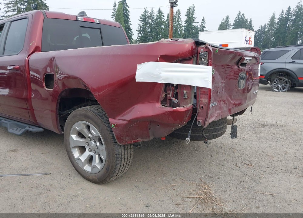 2019 RAM 1500 VIN: 1C6RRFBG0KN646663