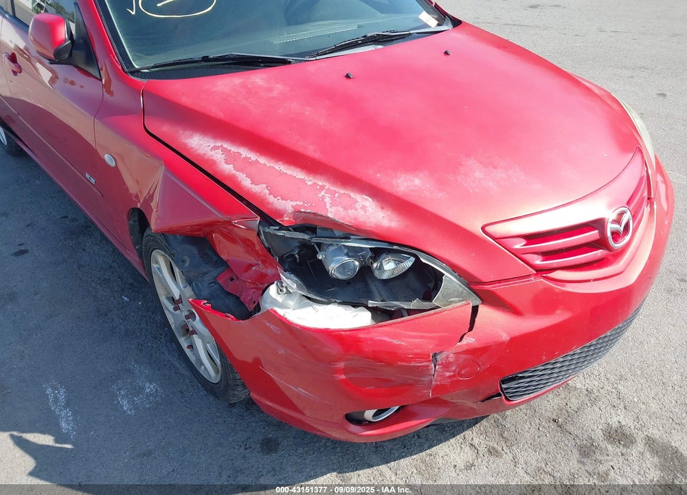 2005 MAZDA 3 S VIN: JM1BK343151229037