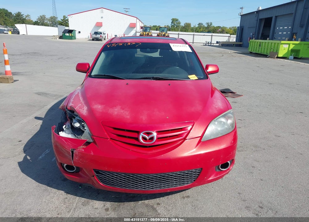 2005 MAZDA 3 S VIN: JM1BK343151229037