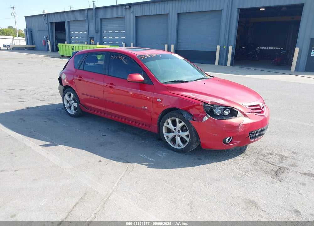 2005 MAZDA 3 S VIN: JM1BK343151229037