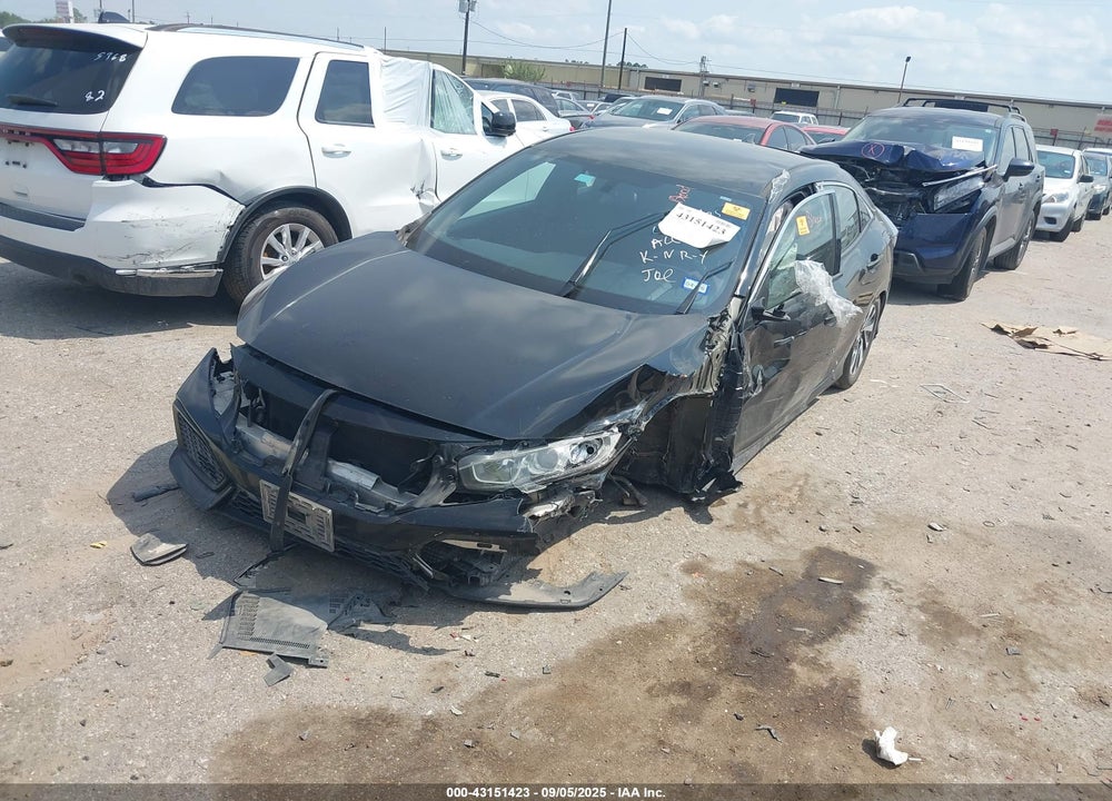 2018 HONDA CIVIC VIN: SHHFK7H27JU226718