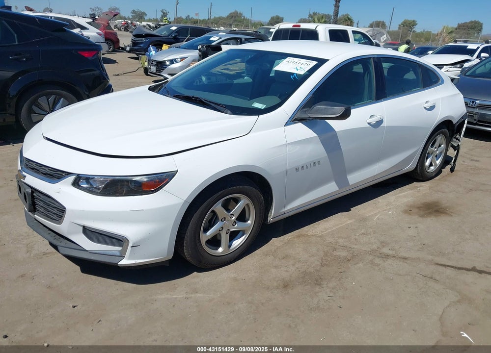 2018 CHEVROLET MALIBU 1LS VIN: 1G1ZB5ST9JF199921