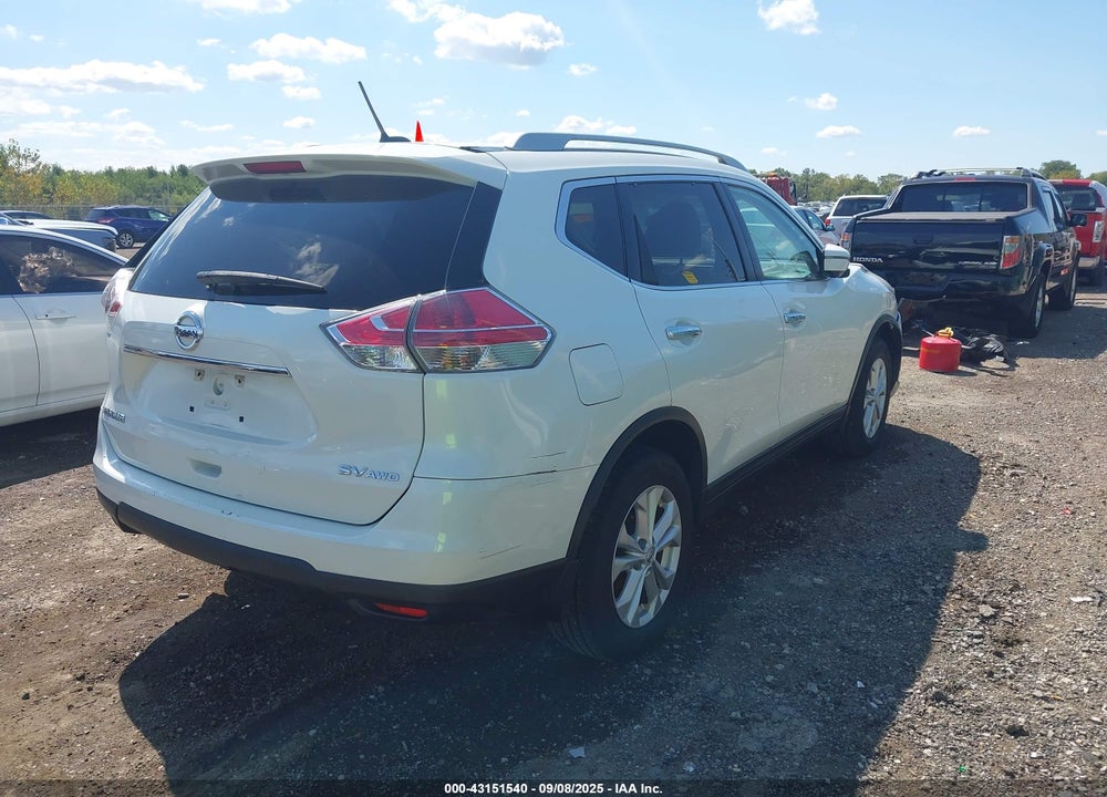 2016 NISSAN ROGUE VIN: 5N1AT2MV9GC886238