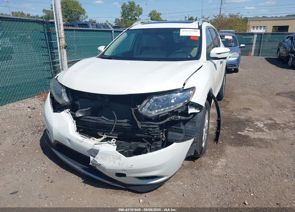 2016 NISSAN ROGUE VIN: 5N1AT2MV9GC886238