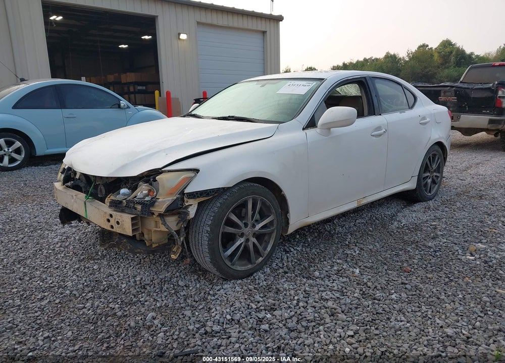 2008 LEXUS IS 250 VIN: JTHBK262282060741