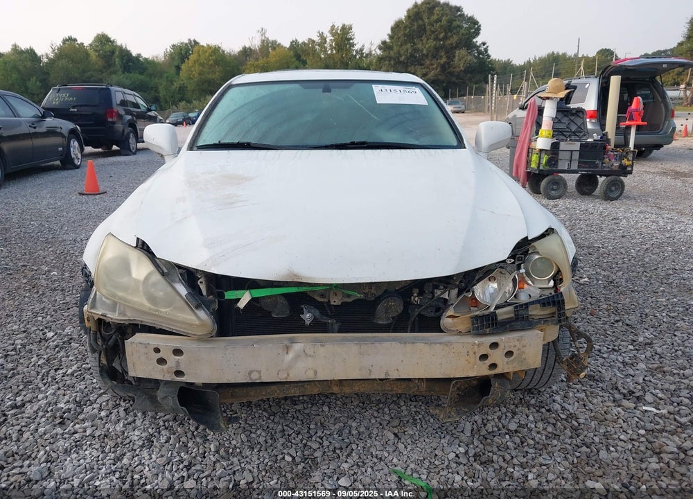 2008 LEXUS IS 250 VIN: JTHBK262282060741