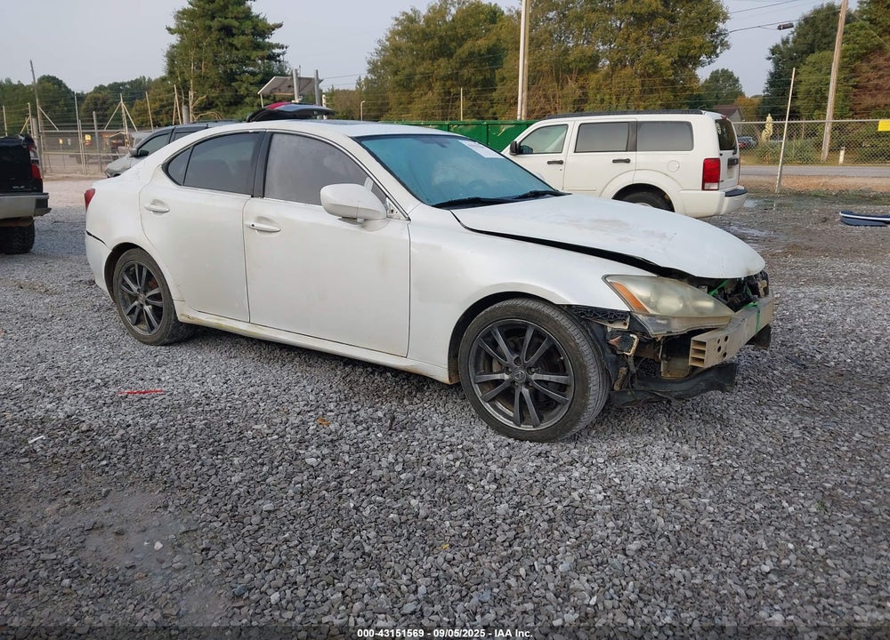 2008 LEXUS IS 250 VIN: JTHBK262282060741
