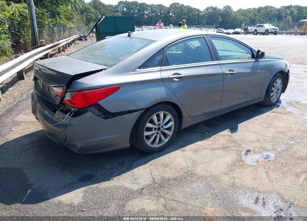 2012 HYUNDAI SONATA GLS VIN: 5NPEB4ACXCH476408