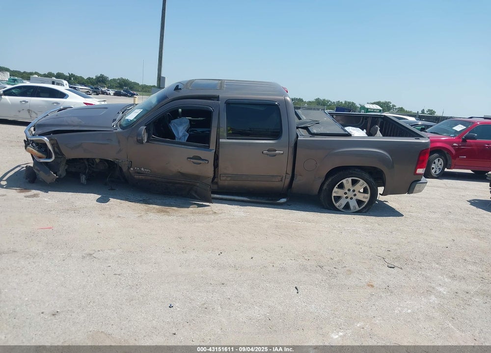 2008 GMC SIERRA 1500 SLE1 VIN: 2GTEC13J681230195