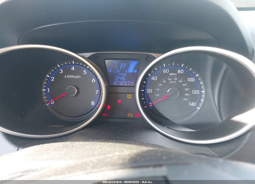 2012 HYUNDAI TUCSON LIMITED VIN: KM8JU3AC9CU530656