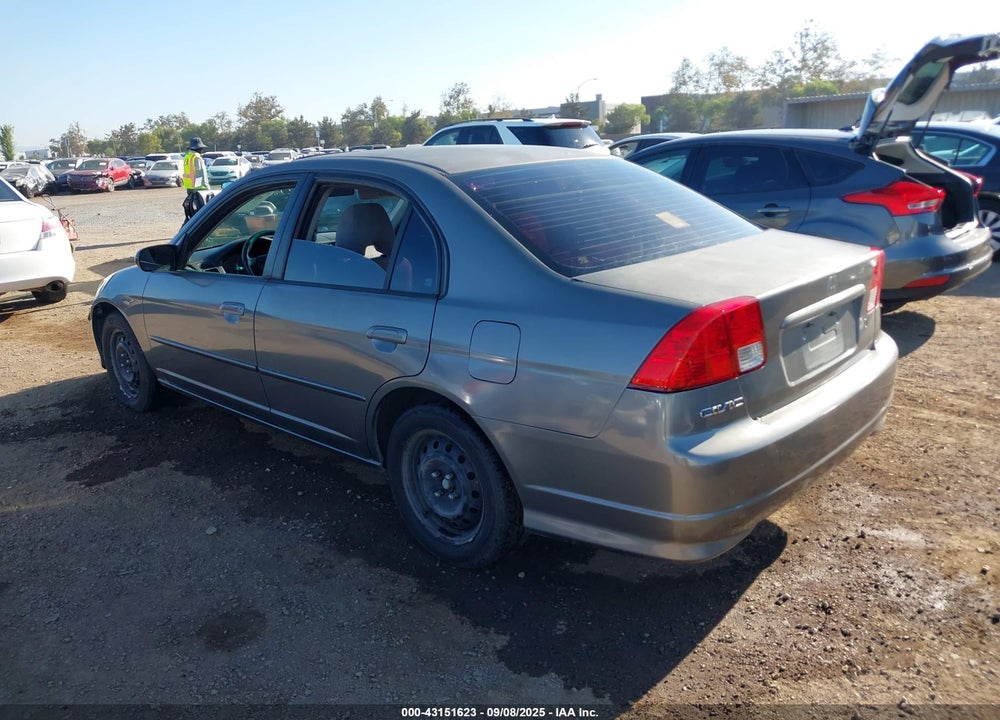 2004 HONDA CIVIC LX VIN: 2HGES16584H633552