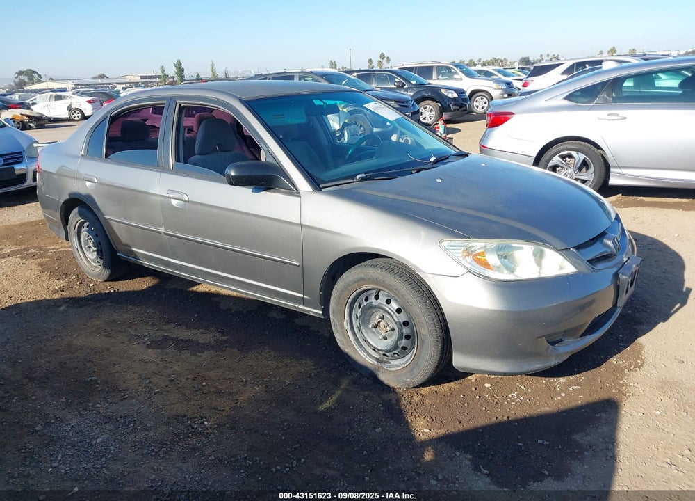 2004 HONDA CIVIC LX VIN: 2HGES16584H633552