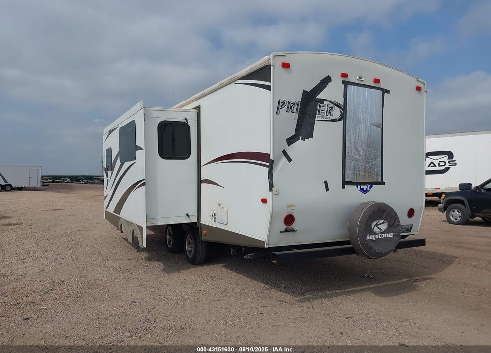 2011 KEYSTONE BULLET PREMIER ULTRA VIN: 4YDT27R2XBD421687