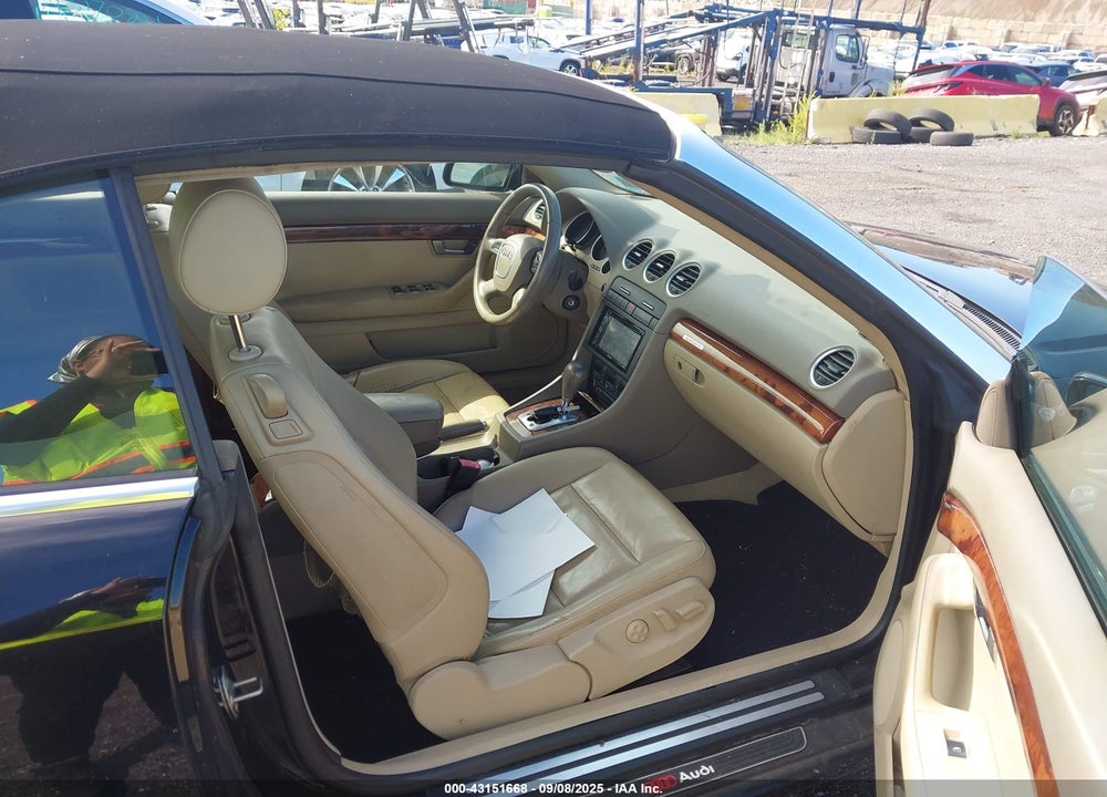 2007 AUDI A4 VIN: WAUDF48HX7K034847