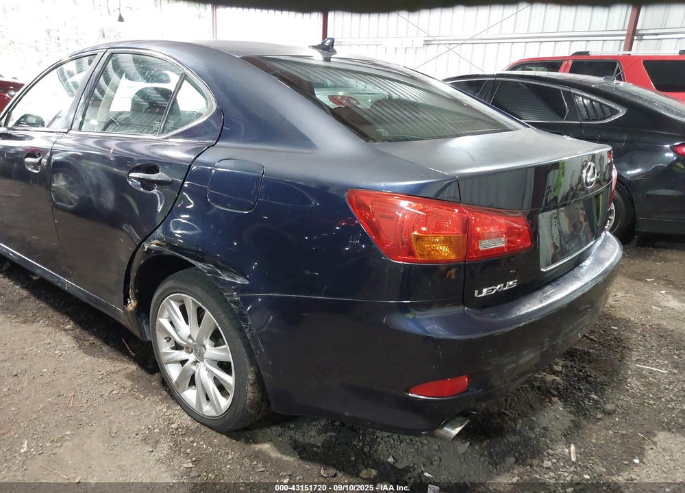 2007 LEXUS IS 250 VIN: JTHCK262175010950