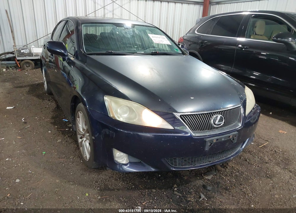 2007 LEXUS IS 250 VIN: JTHCK262175010950